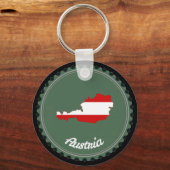 オーストリアの国 キーホルダー (正面)