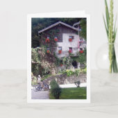 オーストリアの家 ポートレート カード (正面)