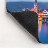 オーストリアの幻想的な夜景 マウスパッド (コーナー)
