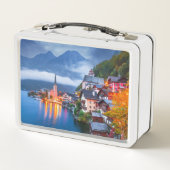 オーストリアの幻想的な夜景 メタルランチボックス (裏面)