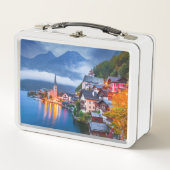 オーストリアの幻想的な夜景 メタルランチボックス (正面)