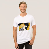 オーストリアの戦時公債ポスター トライブレンドTシャツ (正面全面)