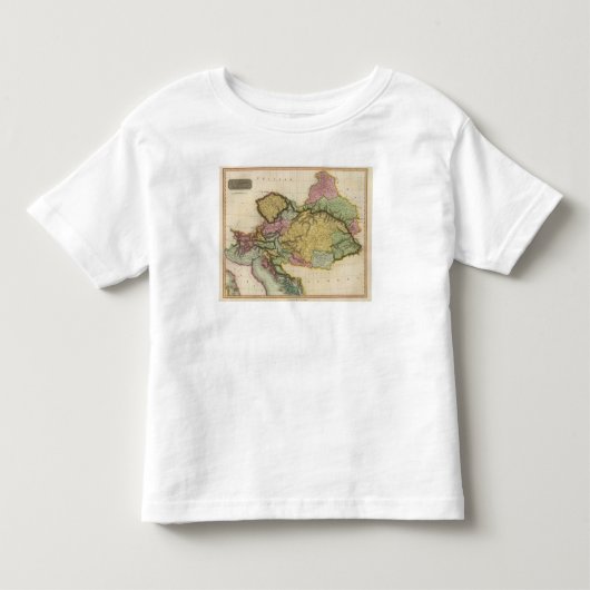 オーストリアの支配権 トドラーTシャツ (正面)