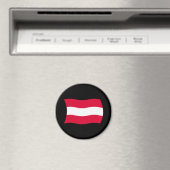 オーストリアの旗マグネット マグネット (インサイチュ (食洗機))