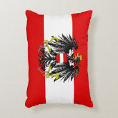 オーストリアの旗 アクセントクッション (正面(垂直))