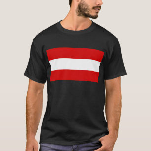 オーストリアの旗 Tシャツ