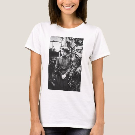 オーストリアの物理学者のLise Meitnerポートレート Tシャツ (正面)