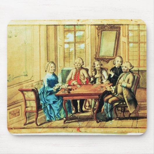 オーストリアの皇后マリアテレサ マウスパッド (正面)