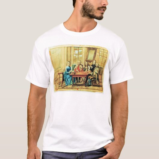 オーストリアの皇后マリアテレサ Tシャツ (正面)