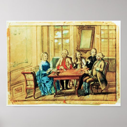 オーストリアの皇后マリア・テレサ ポスター (正面)