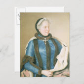 オーストリアの皇后マリア・テレサ(1770年) ポストカード (正面/裏面)