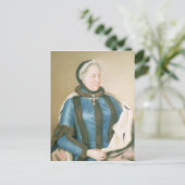 オーストリアの皇后マリア・テレサ(1770年) ポストカード (スタンド正面)