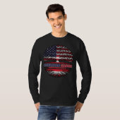 オーストリアの米国アメリカ合衆国アメリカ合衆国統一された州 Tシャツ (正面フル)