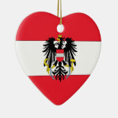 オーストリアの紋章付き外衣 セラミックオーナメント (右)