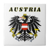 オーストリアの紋章付き外衣 タイル (正面)