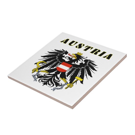 オーストリアの紋章付き外衣 タイル (側面)