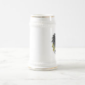 オーストリアの紋章付き外衣 ビールジョッキ (中央)