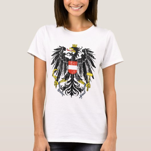 オーストリアの紋章付き外衣 Tシャツ (正面)