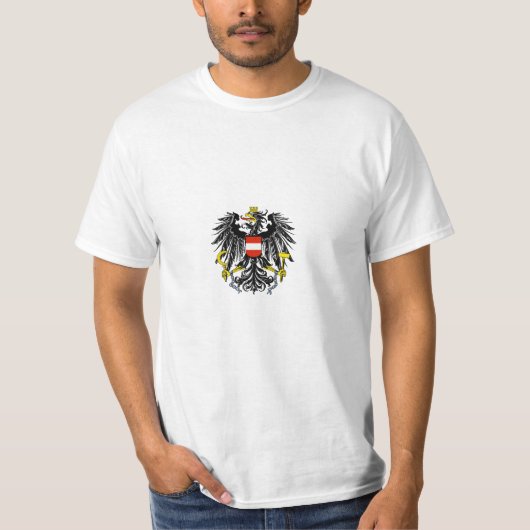 オーストリアの紋章付き外衣 Tシャツ (正面)