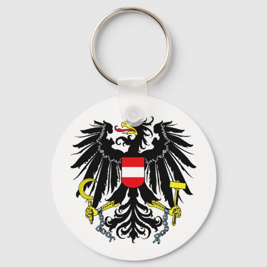 オーストリアの紋章 キーホルダー (正面)