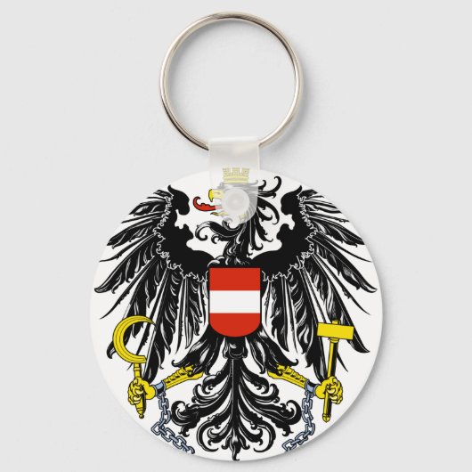 オーストリアの紋章 キーホルダー (正面)