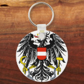 オーストリアの紋章 キーホルダー (正面)