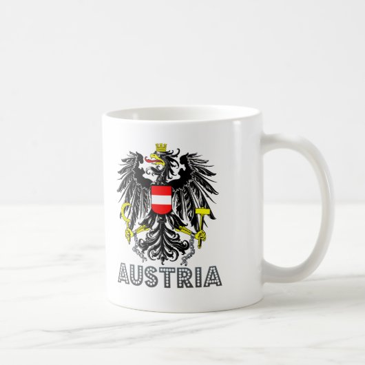 オーストリアの紋章 コーヒーマグカップ (右)