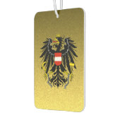 オーストリアの紋章Tシャツ カーエアーフレッシュナー (左)