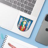 オーストリアの聖ヴェイトの紋章 シール (ノートパソコンとiPhone)
