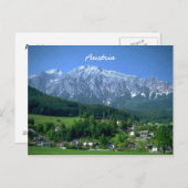 オーストリアの郵便はがき ポストカード (正面/裏面)