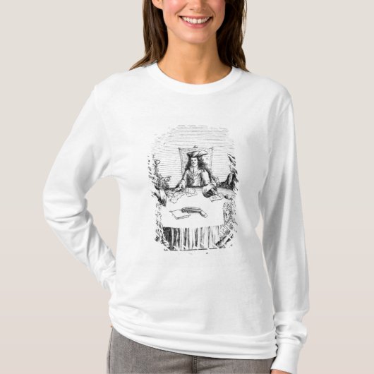 オーストリアのArchdukeはスペインの王を宣言しました Tシャツ (正面)