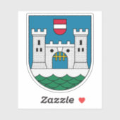 オーストリアのCoat of Arms of Welts シール (シート)