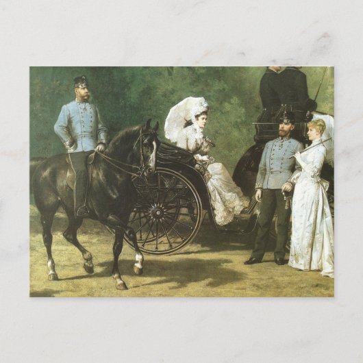 オーストリアのinclの王室。 皇后Sissi #011H ポストカード (正面)