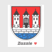 オーストリアのKorneuburgの紋章 シール (シート)