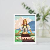 オーストリアを訪問! ポストカード (スタンド正面)