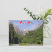 オーストリアアルプスのカード (スタンド正面)