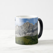 オーストリアアルプスウィズ引用文 モーフィングマグカップ (正面右)