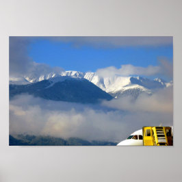 オーストリアアルプスマウンテンランドスケープチロストリア ポスター