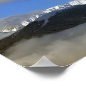 オーストリアアルプスマウンテンランドスケープチロストリア ポスター (角)