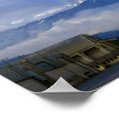 オーストリアアルプスマウンテンランドスケープチロストリア ポスター (角)