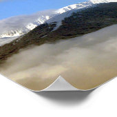 オーストリアアルプスマウンテンランドスケープチロストリア ポスター (角)