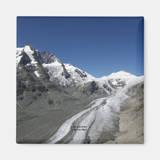 オーストリアアルプス，グログロックナー マグネット (正面)