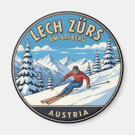 オーストリアアルベルグスキーアースキー マグネット