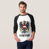 オーストリアコート・オブ・アームズ Tシャツ (正面フル)