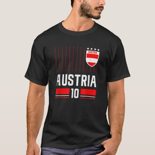 オーストリアサッカージャージー2020 2021 Tシャツ (正面)