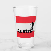 オーストリアサッカー タンブラーグラス (正面)