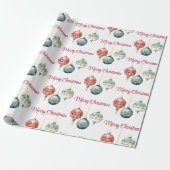 オーストリアジョイ |メリークリスマス |ツリーオーナメント ラッピングペーパー (アンロールド)