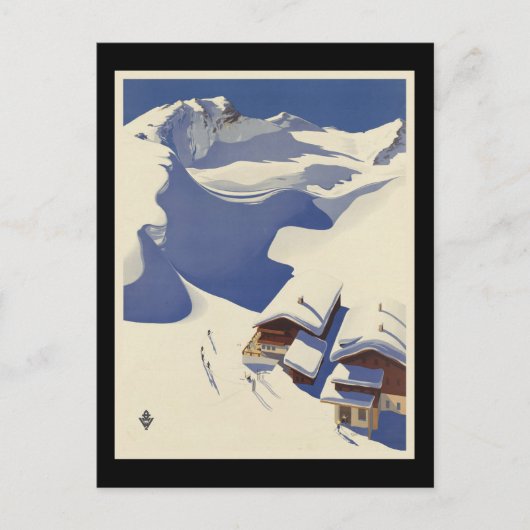 オーストリアスキーロッジインザアルプス ポストカード (正面)