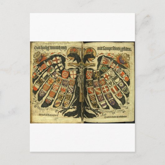 オーストリアダブルイーグル ポストカード (正面)