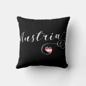 オーストリアハート装飾用クッション、ウィーン クッション (裏面)